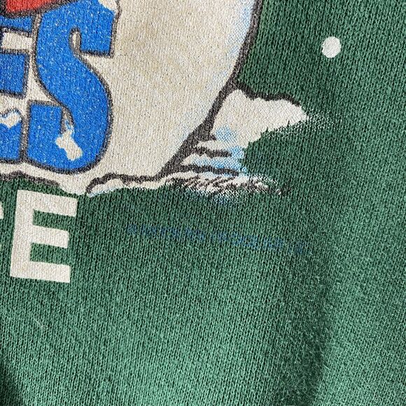 Vtg USPS Sweatshirt Mens Sz M 90s Seasons Greetings United States Postal Service - Picture 4 of 12